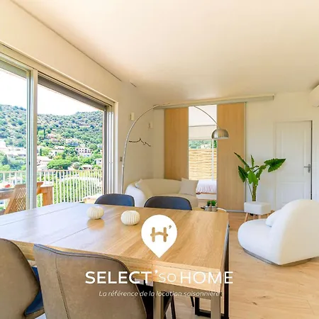 Select'sohome - Splendide Mazet Avec Vue à La Fossette - Sole&mare Appartement Le Lavandou