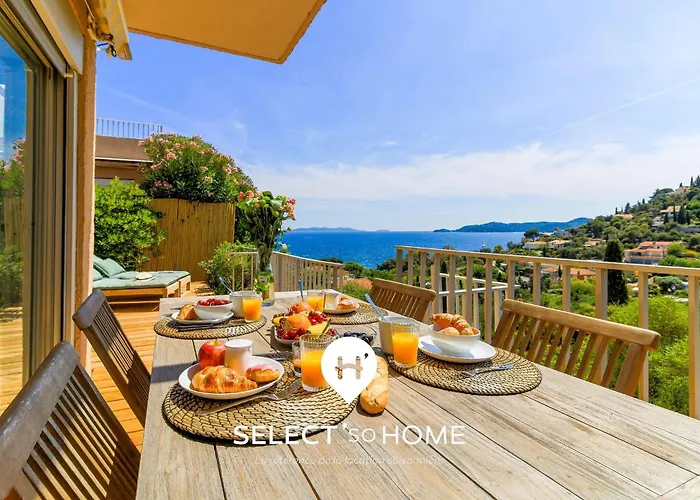 Select'sohome - Splendide Mazet Avec Vue à La Fossette - Sole&mare Le Lavandou